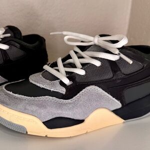 Jordan 4 RM Kids "Black Light Bone" – Stealthy & Supportive – Size 13C